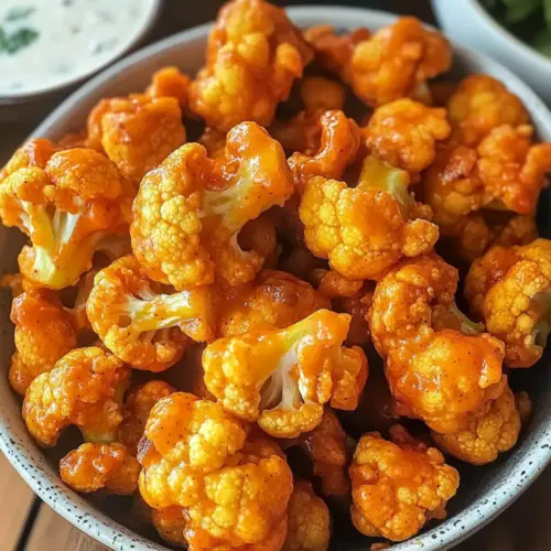 Buffalo-Blumenkohl Heißluftfritteuse